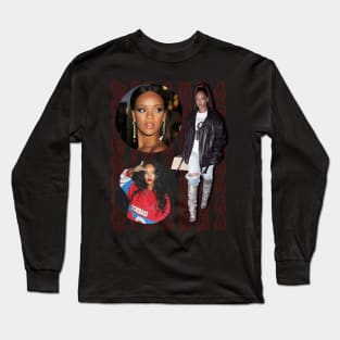 Rihanna Graohic Long Sleeve T-Shirt